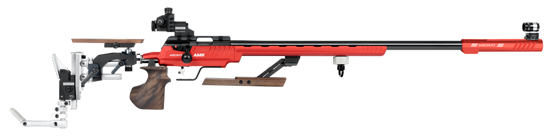Anschutz 1761 AMR in Stock Competition Red Grip "M" 25.472"