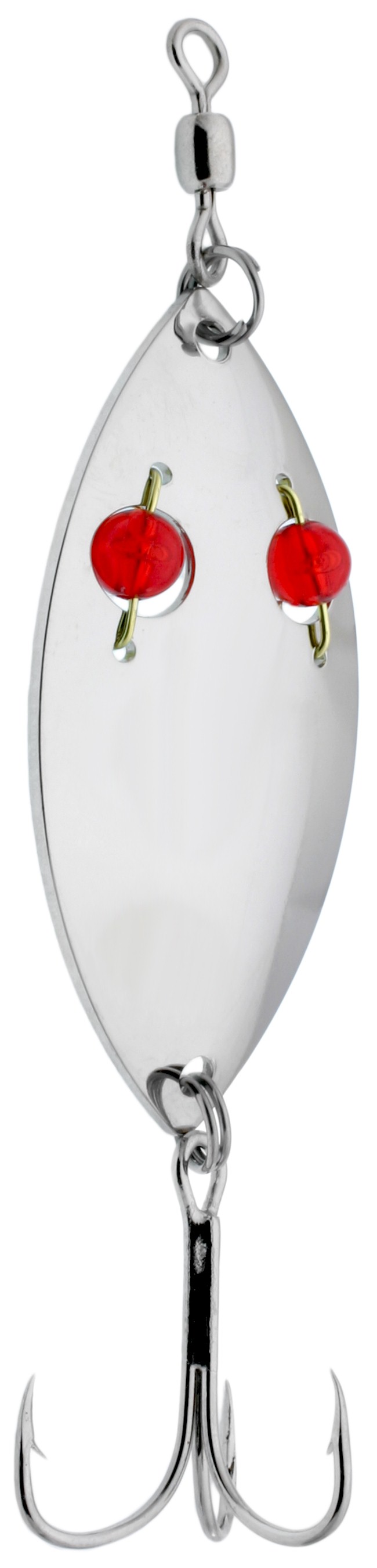 Gibbs Wiggler Ruby Eye Spoon, 3", Nickel