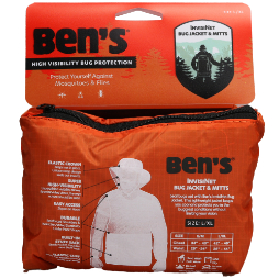 Adventure Ready Brands Ben's InvisiNet Bug Jacket & Mitts L/XL