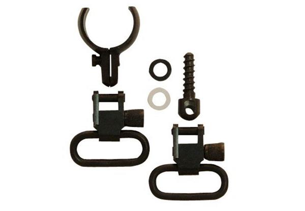 GrovTec 2-Piece Barrel Band - Swivel Set .630 - .675 Diameter 1" Loop