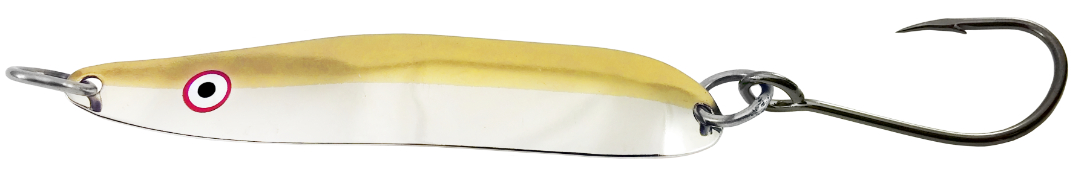 Gibbs Skinny G Trolling Spoon, 3-3/4", 1/4 oz, Gold Nugget