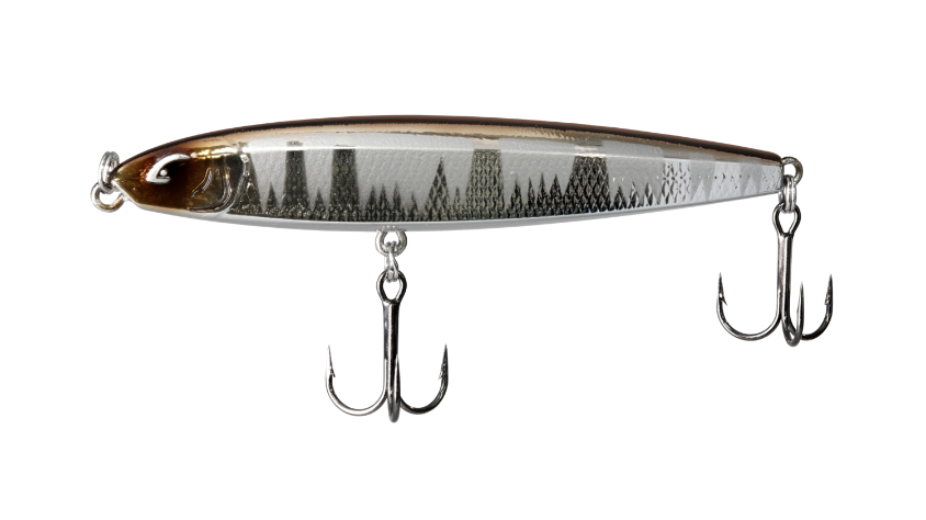 Bill Lewis Depth Strike Twitchbait, 3.75", 5/8oz, Chrome White