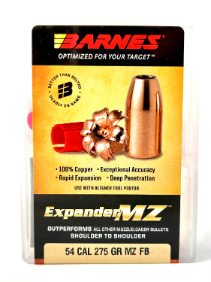 Barnes Bullet 54 Cal Expander® MZ FB 275 Gr - 15 Rounds