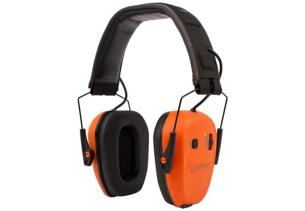 ALLEN ULTRX BIONIC BLUETOOTH PASSIVE EARMUFF, BRAVE ORANGE