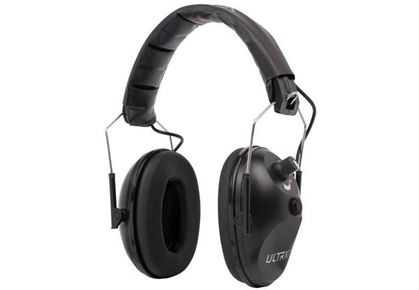 ALLEN ULTRX ELECTRONIC EARMUFF, BLACK