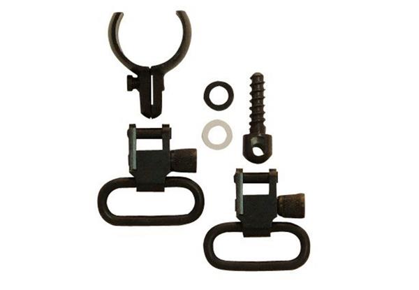 GrovTec 2-Piece Barrel Band Swivel Set .585 - .635 Diameter 1" Loop