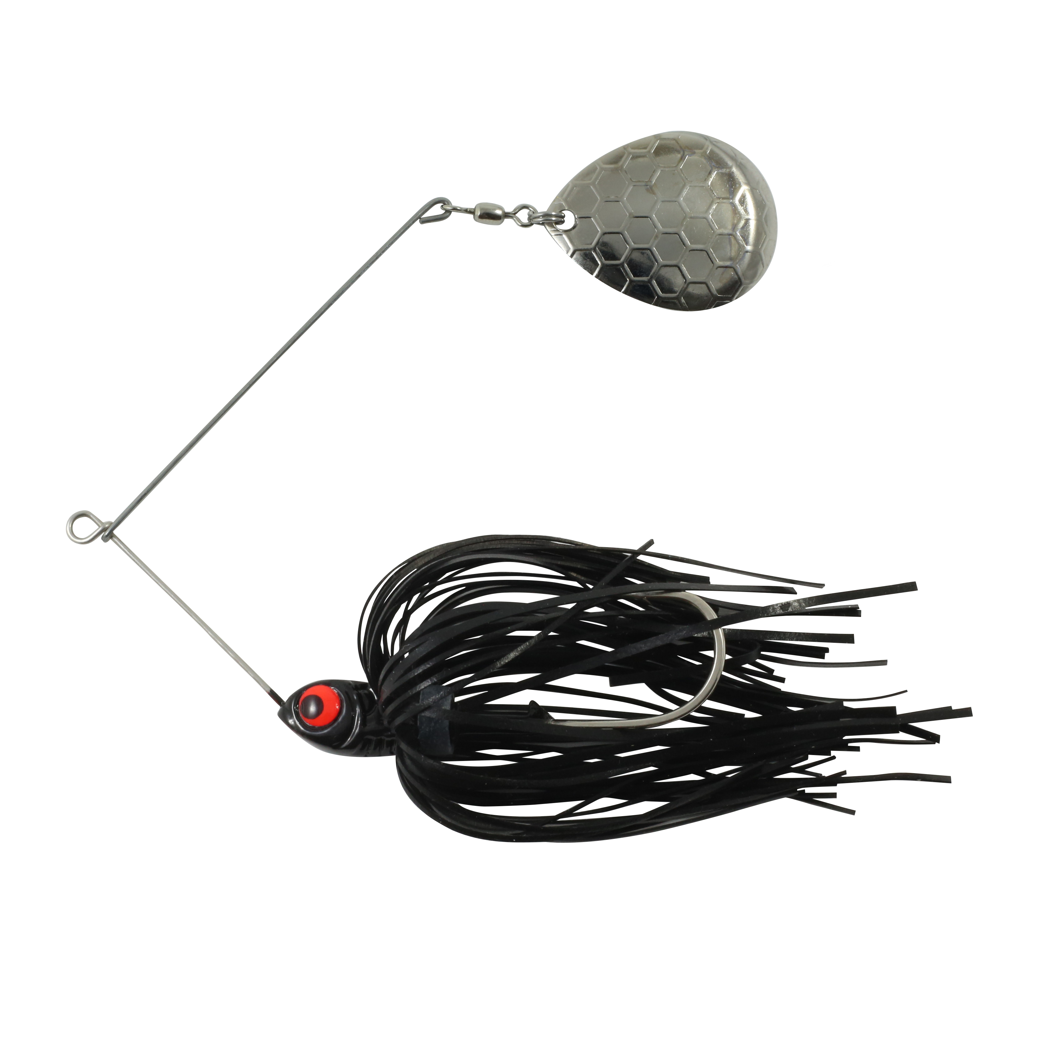 Northland Reed-Runner Single Spin, 4", 1/4 oz, #3/0 Hk, 1/Pk, Bullhead