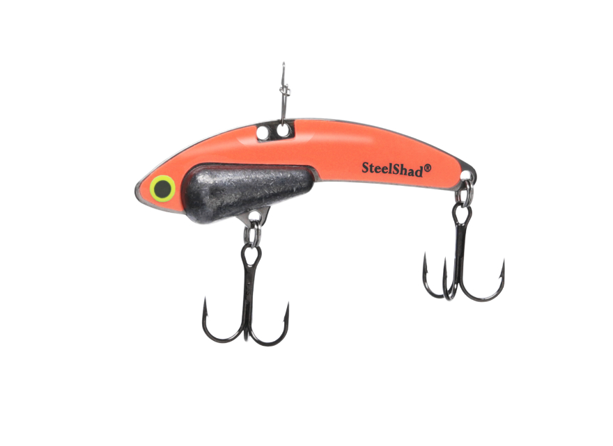 SteelShad Heavy Glow Series, 1/2oz, 2.25", Glow Orange