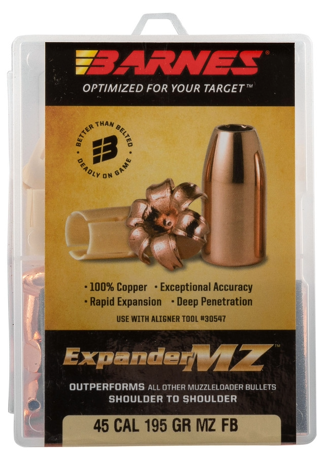 Barnes Bullet 50 Cal Expander® MZ FB 300 Gr - 15 Rounds