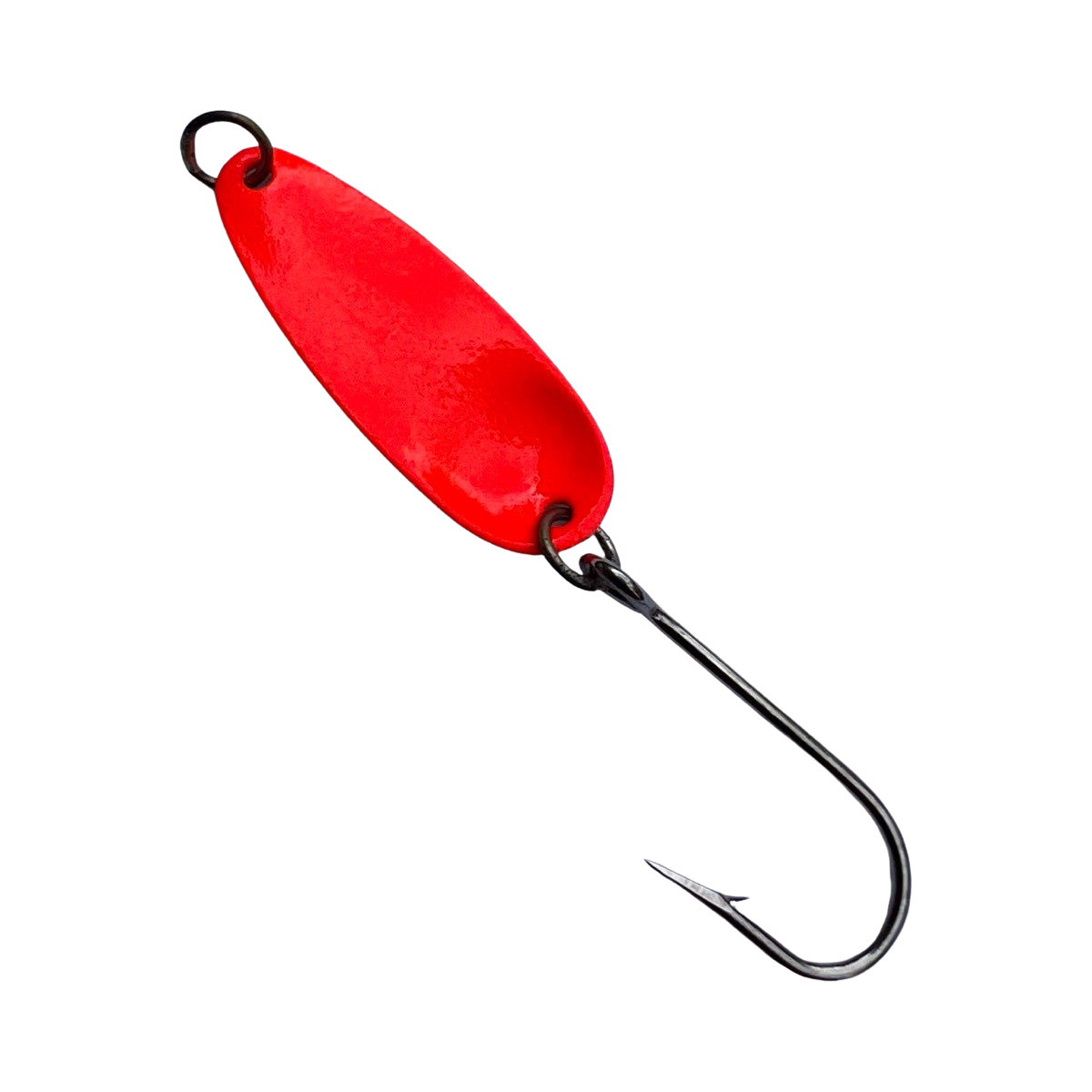 Dick Nite Spoon, #1, 2", Sz 6 Hk, Red & Pearl