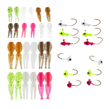 Eagle Claw Paddle Bug Assortment Kit, 36pcs