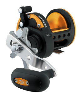 Daiwa Seagate 20 Star Drag Conventional Reel, 3CRBB+1, 6.1:1
