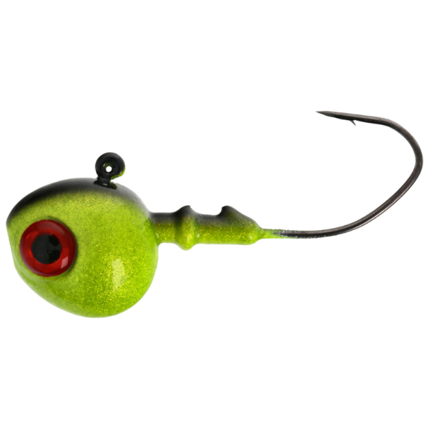 Lazer Sharp Walleye River Jig 5/8oz, Black Antifreeze