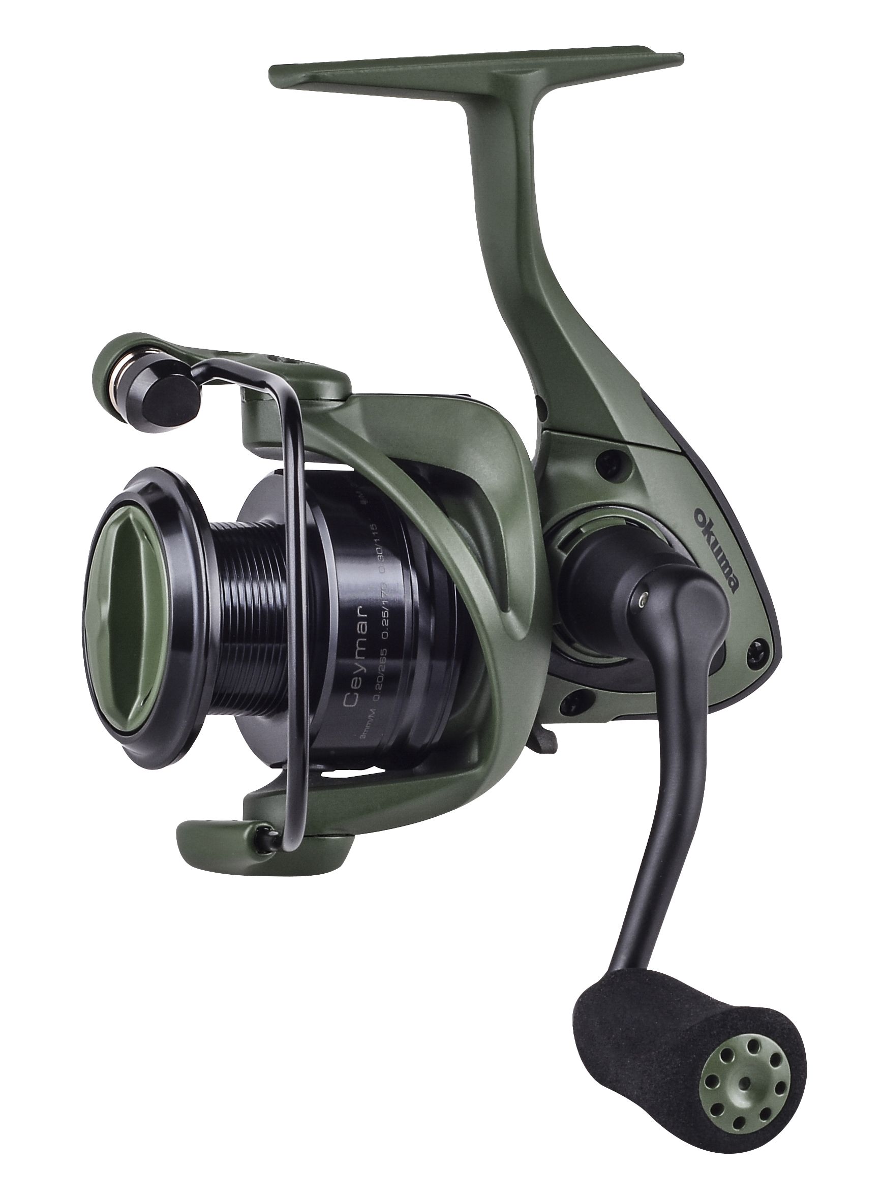 Okuma ODT-3000A Ceymar ODT Tactical Spin Reel, Olive Drab