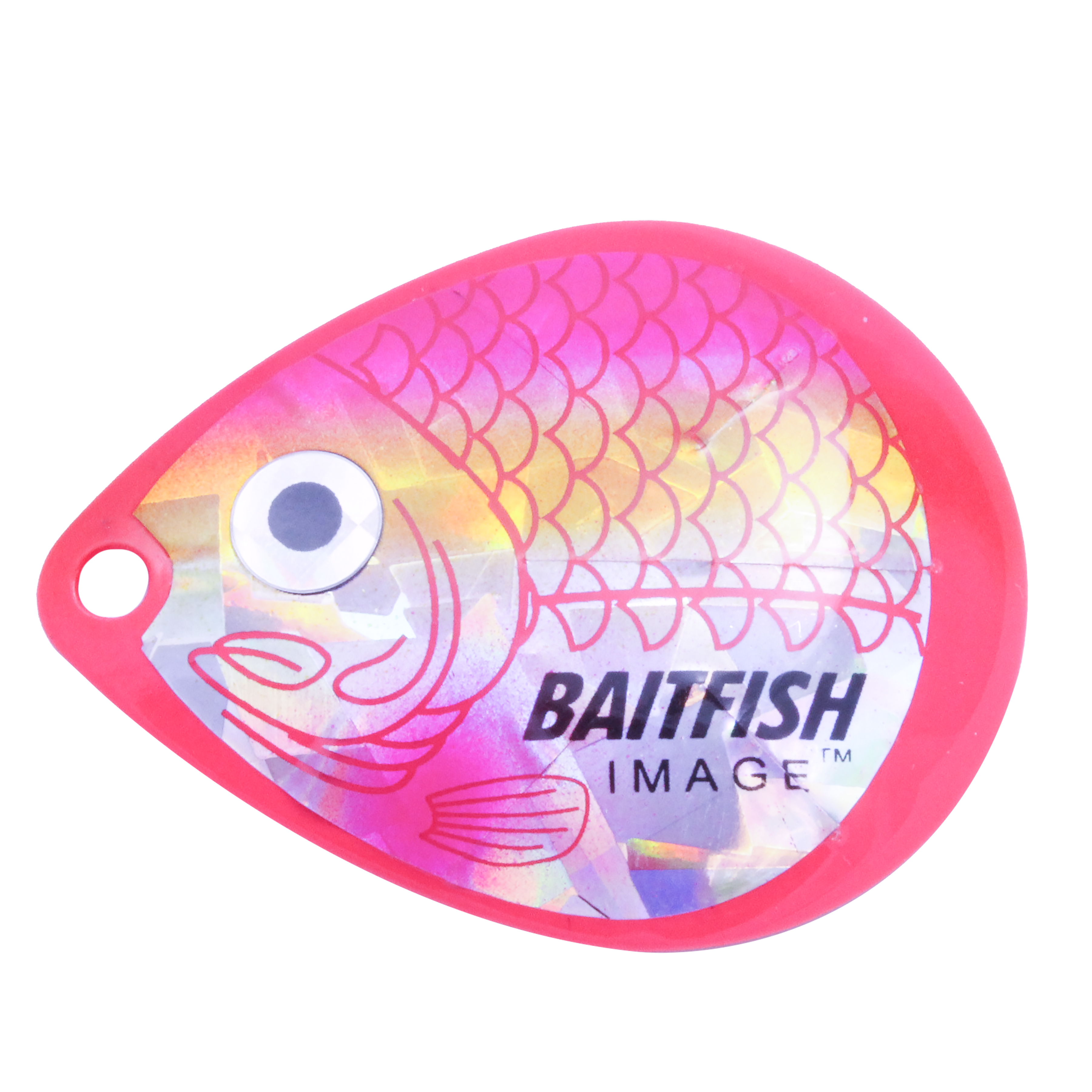 Northland Baitfish-Image Colorado Blades, 1.375", 3/Pk, Dace Pink