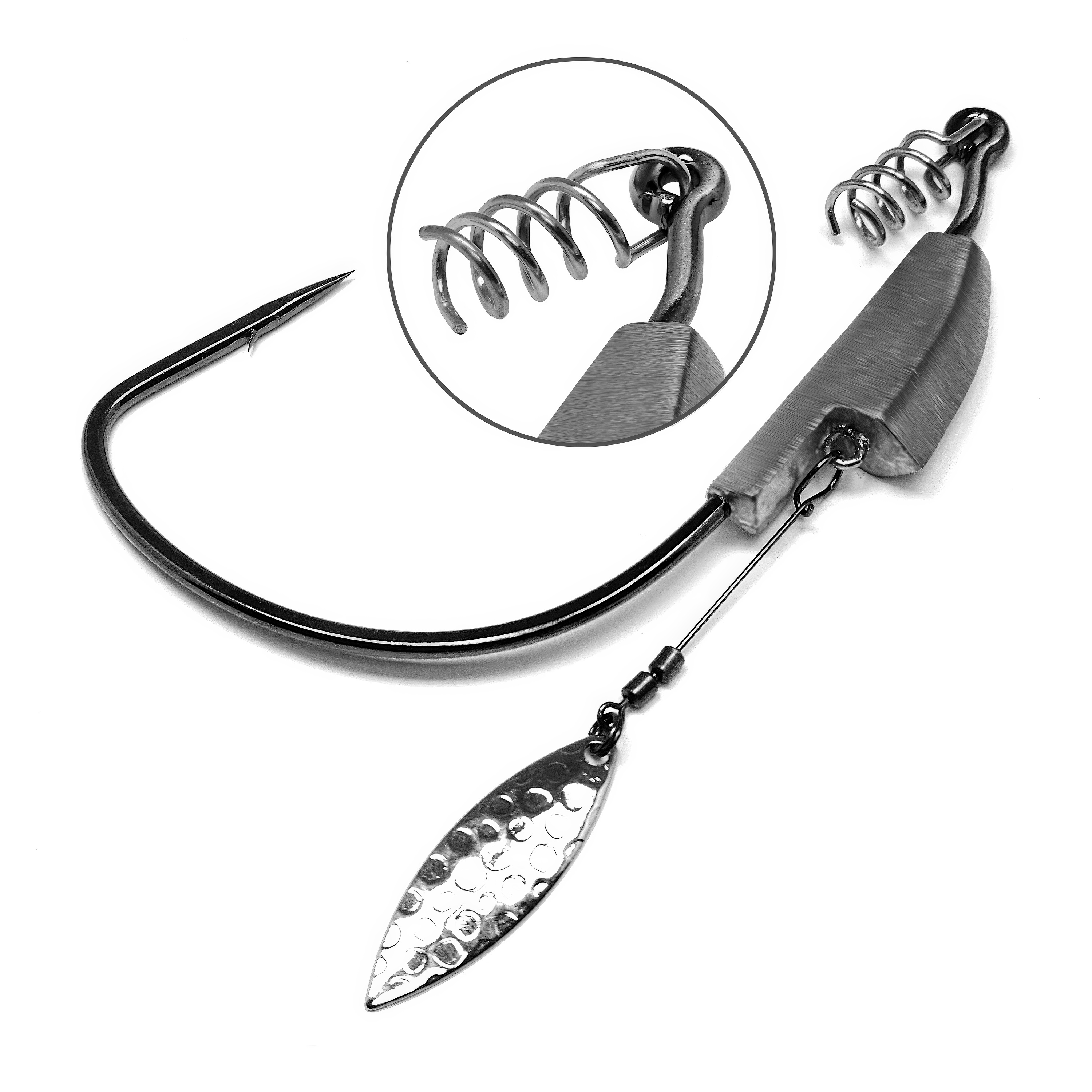 Gamakatsu Spring Lock Spinner, #5/0 (1/4oz)