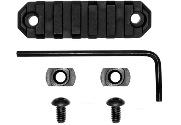 GrovTec M-Lok Picatinny Rail 3" 7 Slot