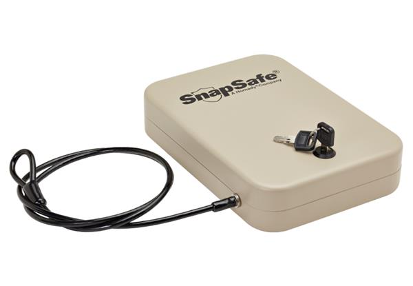 Hornady Snapsafe Lock Box with Key Lock XL - FDE Color