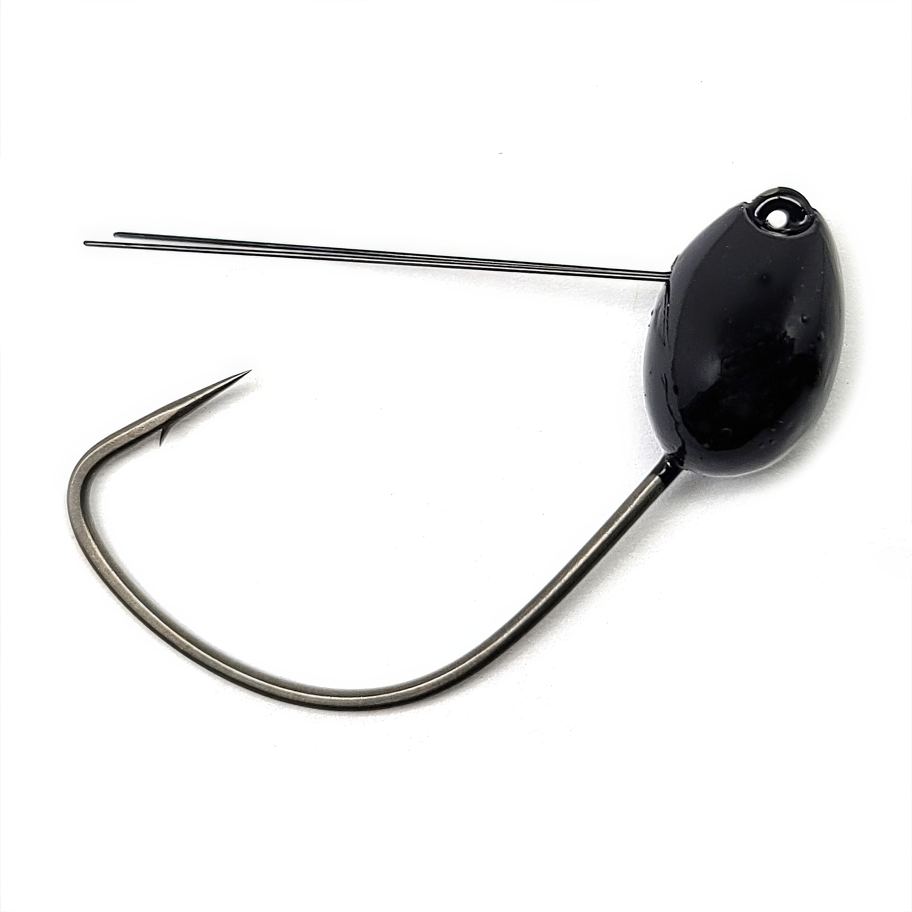 Gamakatsu G Finesse Jig Head Wacky, #1/0, (1/8oz), Black