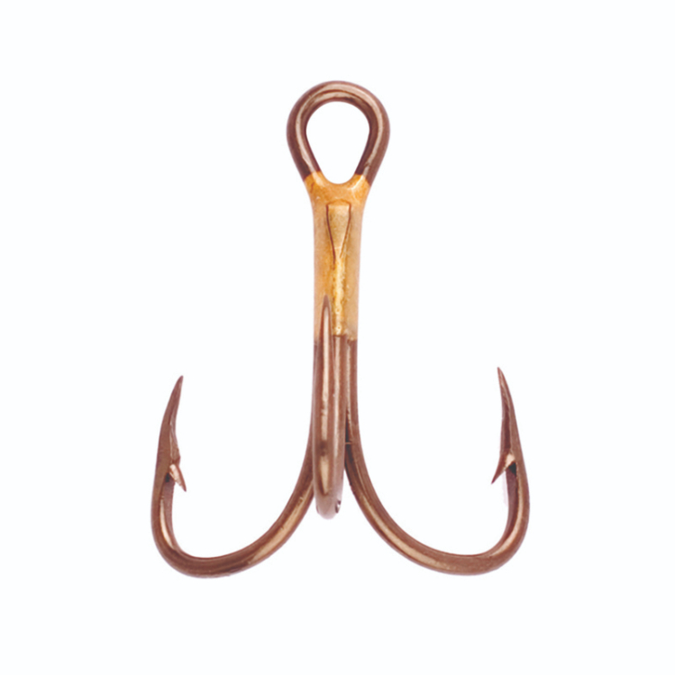 Eagle Claw 2X Treble Hook, #4