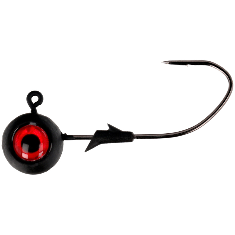Lazer Sharp Pro-V Eagle Eye Jig-1/8oz, Matte Black