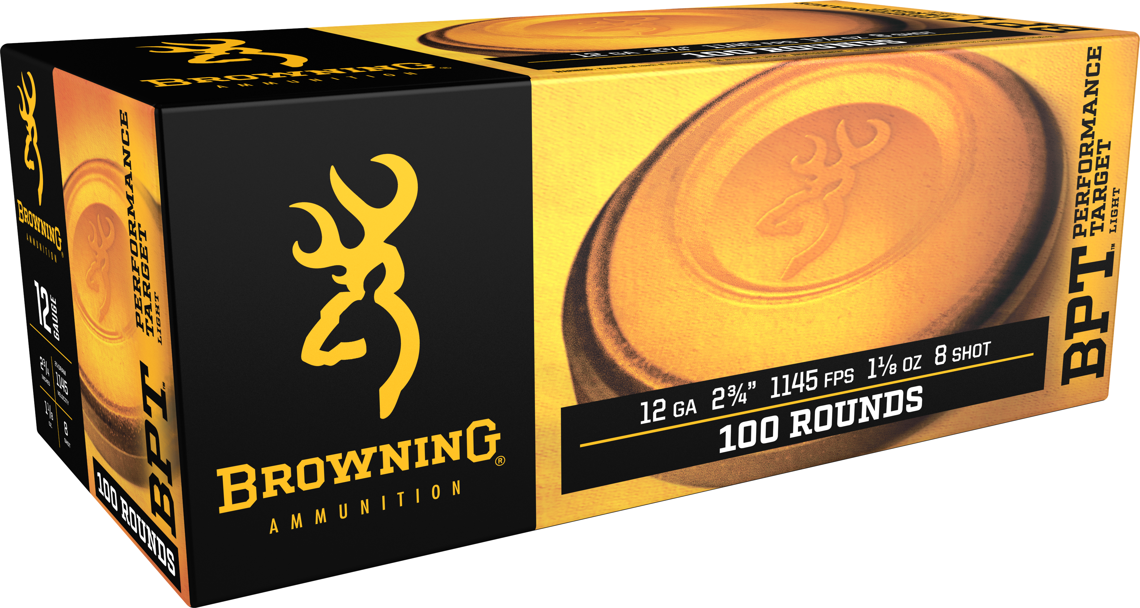 Browning Shotshells 12 Ga 2-3/4" #8 1-1/8 oz