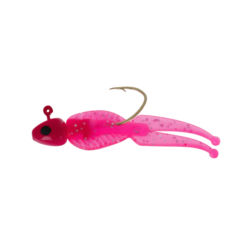 Eagle Claw Paddle Bug 1/8oz, Hot Pink