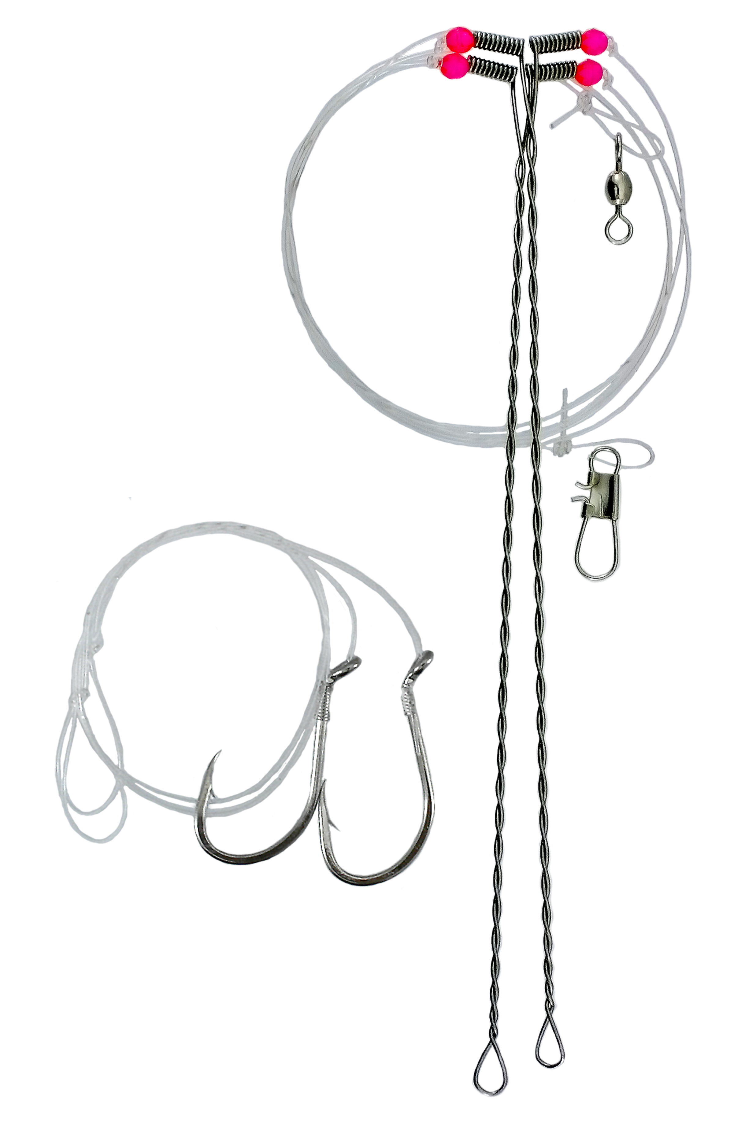 Delta Bar Rig Set 6", #1/0 Beak Hook
