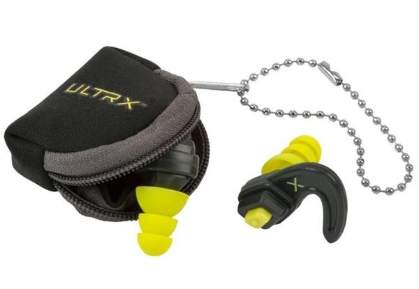 ALLEN ULTRX SHIFT ADJUSTABLE PROTECTION EAR PLUGS GRY/YELLOW