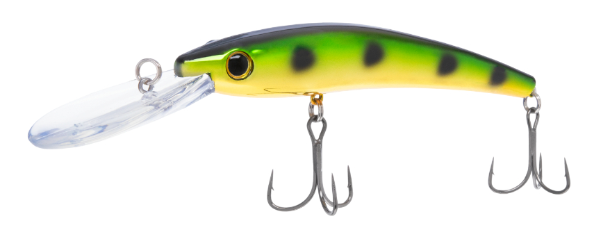 Bill Lewis Precise Walleye Crank, 4.75", 5/8oz, Gold Muffin