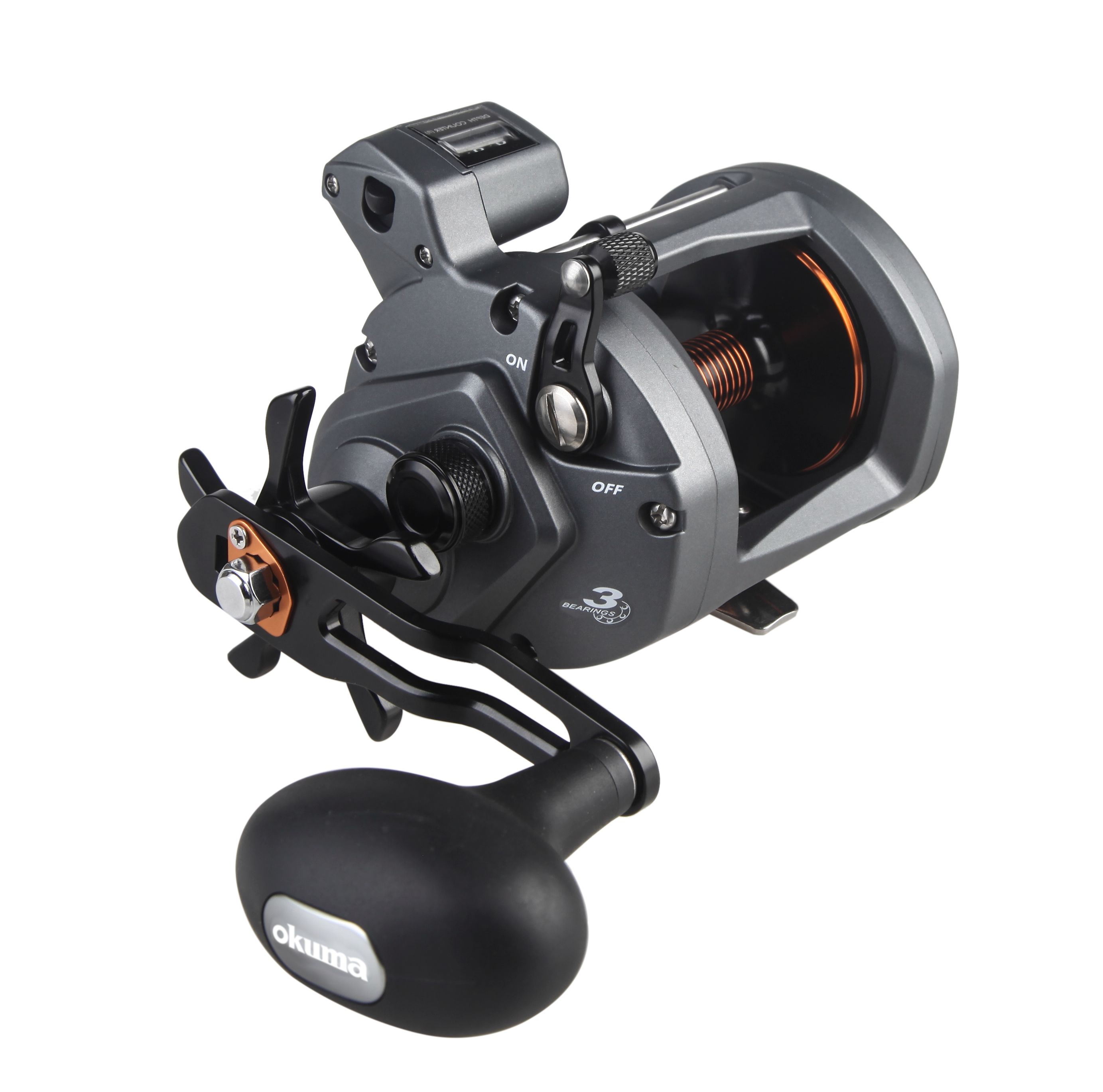 Okuma CW-30DLA Coldwater "A" Linecounter Trolling Reel-Left Hand