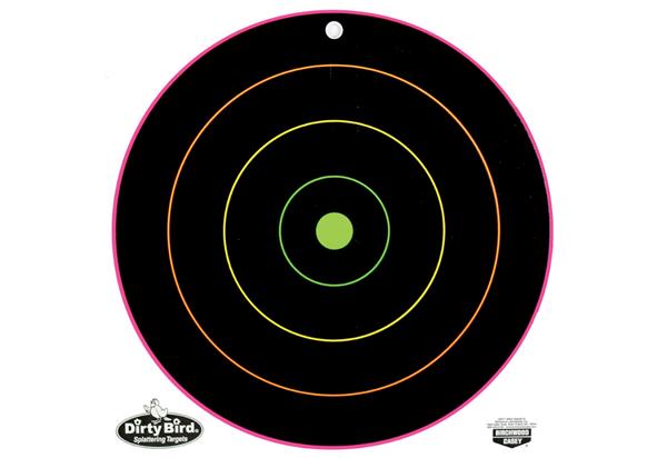 Birchwood Casey Dirty Bird 12" Bull's-Eye Target - 12 Sheets