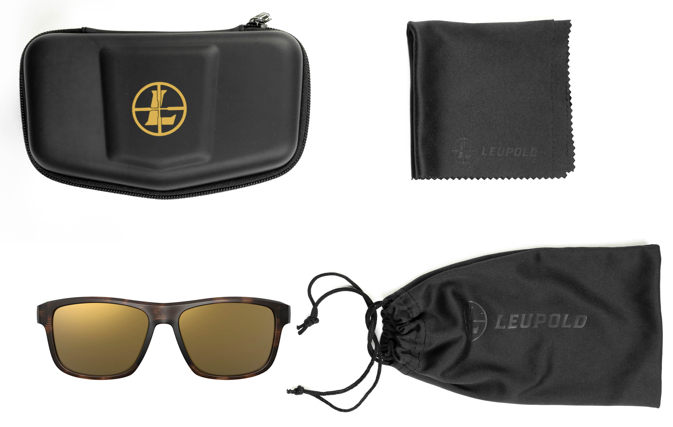 Leupold Katmai Matte Tortoise, Bronze Mirror Performance Eyewear