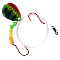 Lazer Sharp Crawler Harness Spinner Rig, Holographic Firetiger