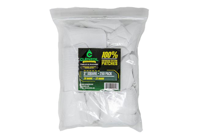 Clenzoil F&R Cotton Patches - 3" Square - 250 Count