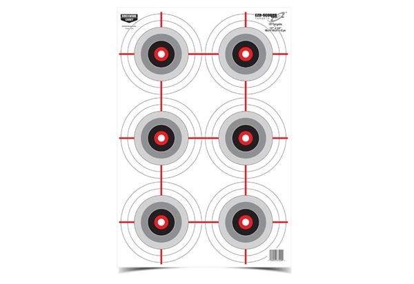 Birchwood Casey Eze-Scorer 12" x 18" Multiple Bull's-Eye Target