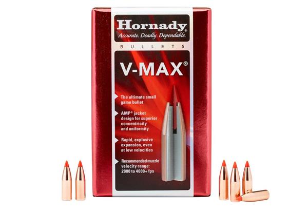Hornady Bullet 22 Cal .224 40 Gr V-MAX 250 Box