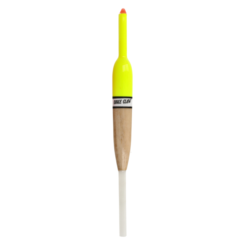 Eagle Claw Balsa Style Pencil Slip Float, 1/2" x 2-1/2", Chartreuse