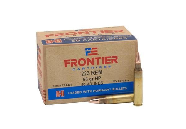 FRONTIER AMMO 223 REM 55 GR HP MATCH (50-OR)