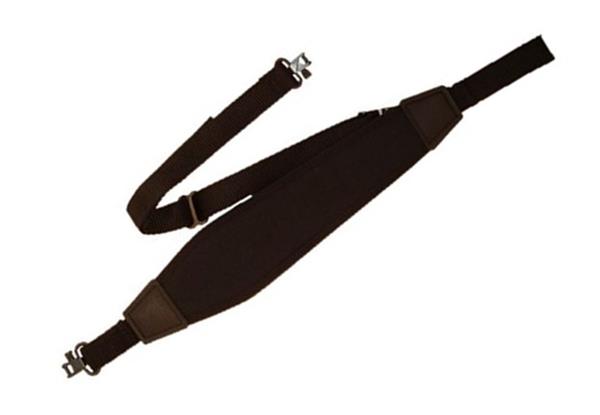 GrovTec Padded Nylon Sling with Swivels 48" x 1" Black