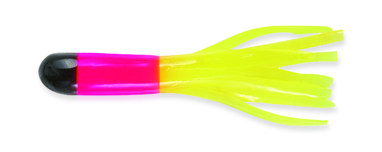 Mister Twister 1 1/2" Tri-Color Mini Tube 12/Pk-Black/Pink/Chartreuse