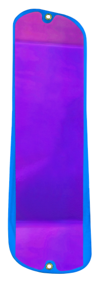 Oki Big Shooter Flasher, 11"x 3.5", Blue-Footloose