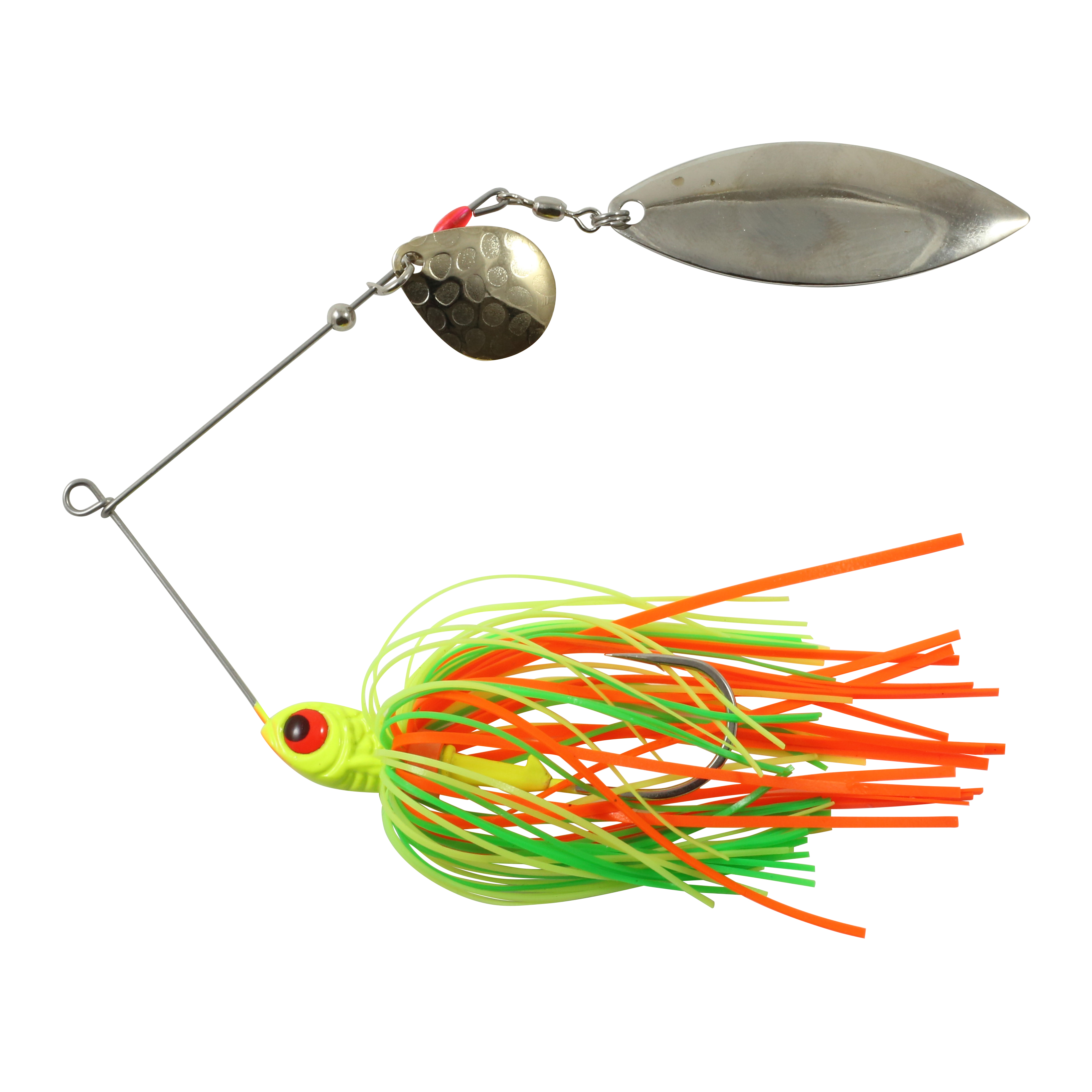 Northland Reed-Runner Tandem Spin, 4", 1/2 oz, #4/0 Hk, 1/Pk, Firetiger