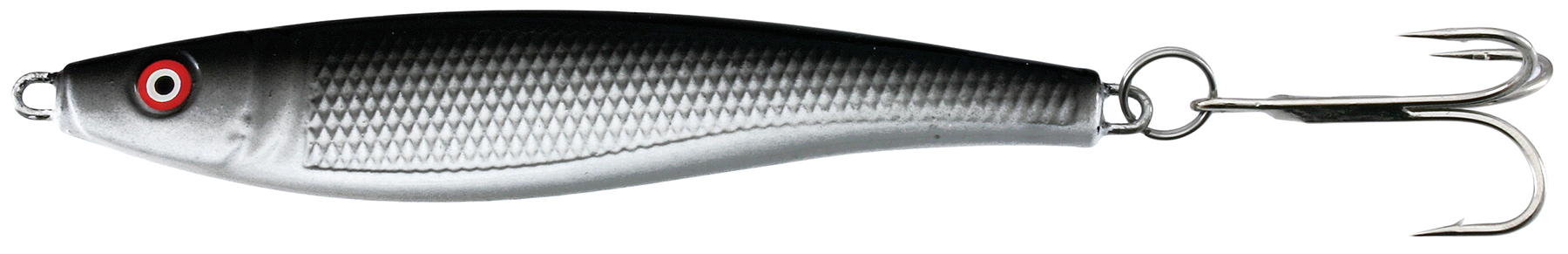 Delta Jumbo Anchovy Jig, 8 oz, Black White