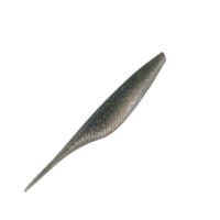 Big Bite Baits 5" Rollerama, Smoky Gold/Clear Silver