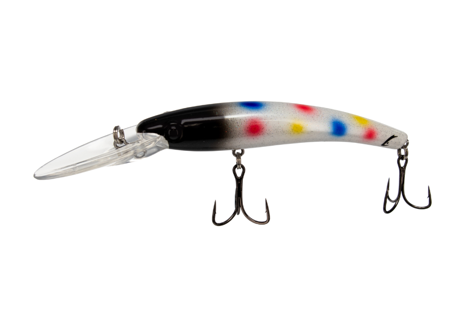 Bill Lewis Precise Walleye Crank Light, 4", 3/8oz, Bh Wonderbread On White