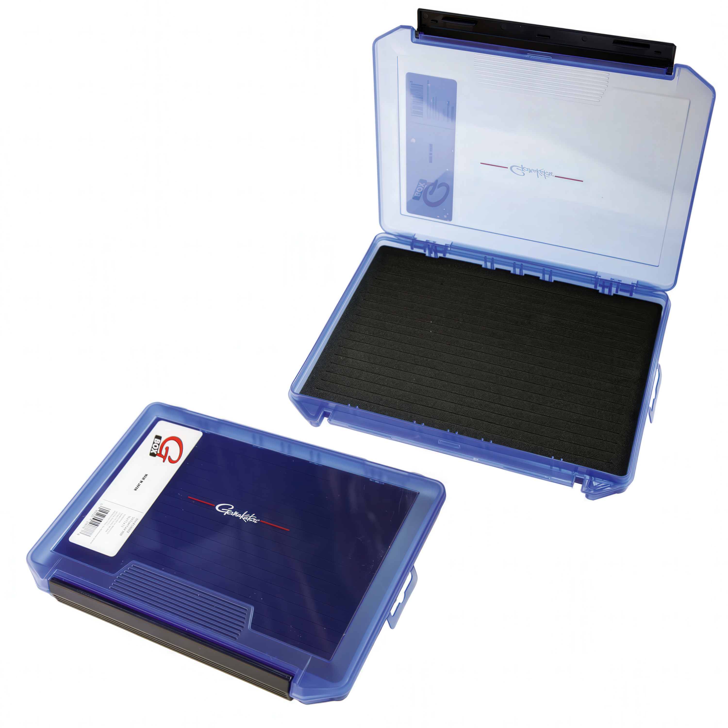 Gamakatsu G-Box 3600 Double Sided, Slit Foam Utility Case, Blue