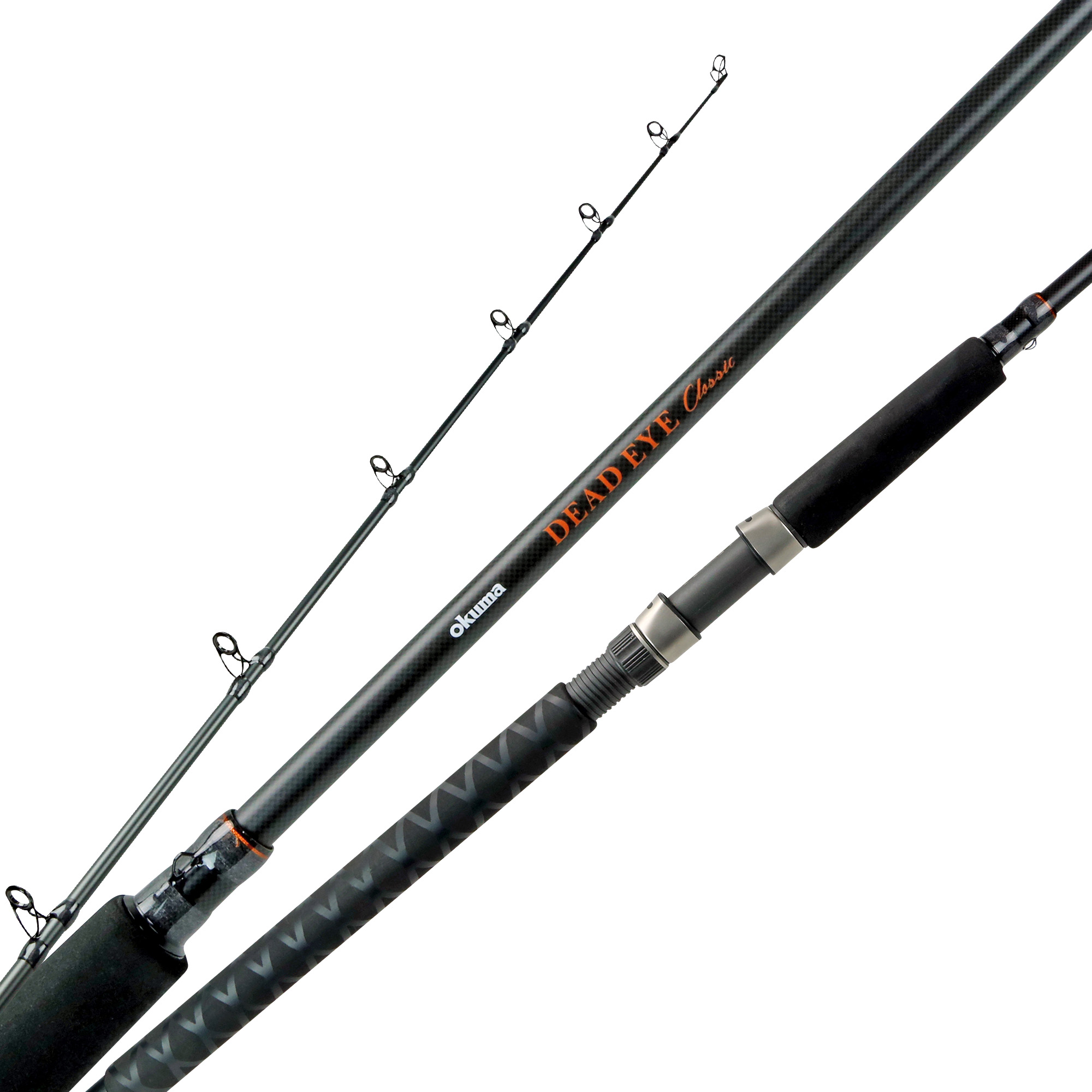 Okuma Dead Eye Classic "A" 7'10" 1pc Telescopic Medium Baitcast Rod