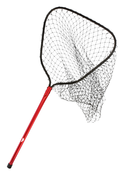 Gibbs Boat Net, 30" Poly Bag, 24" Handle-Red