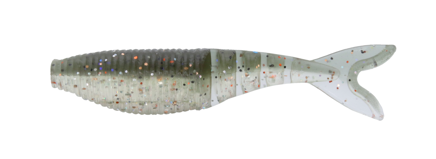 Yamamoto 3" Zako Swimbait, 8Pk, Rainbow/Shad
